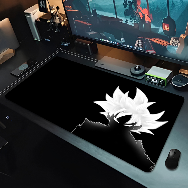 Gaming Office Accessories - DBZ Black Anime Muismat Dragon Ball