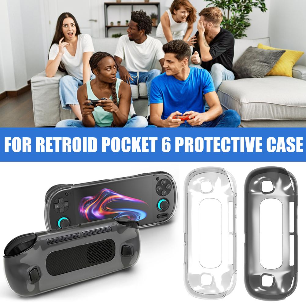 Gaming Accessories Dropshipping - Beschermhoes voor Retroid Pocket 6 Transparante