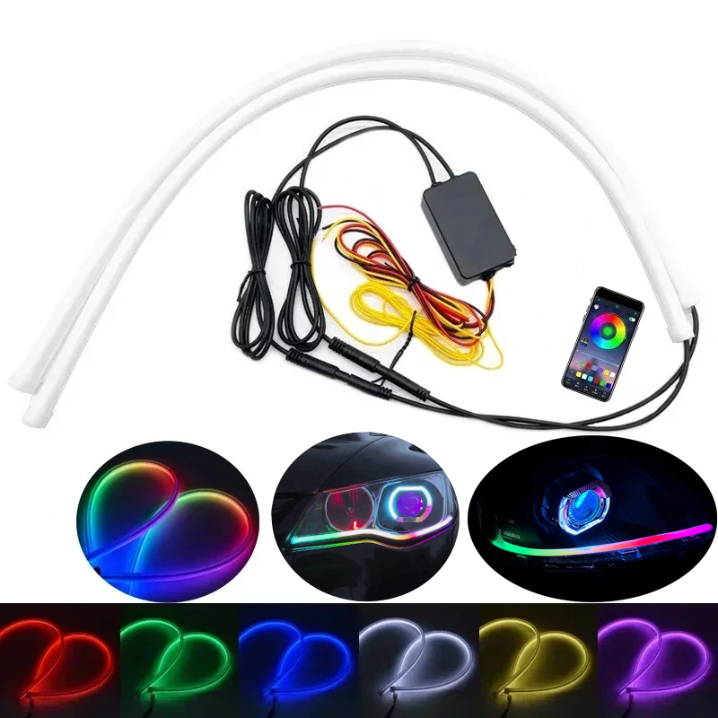 Rgb Hub Sync - Symfonie DRL Auto LED-dagrijverlichting APP Controle