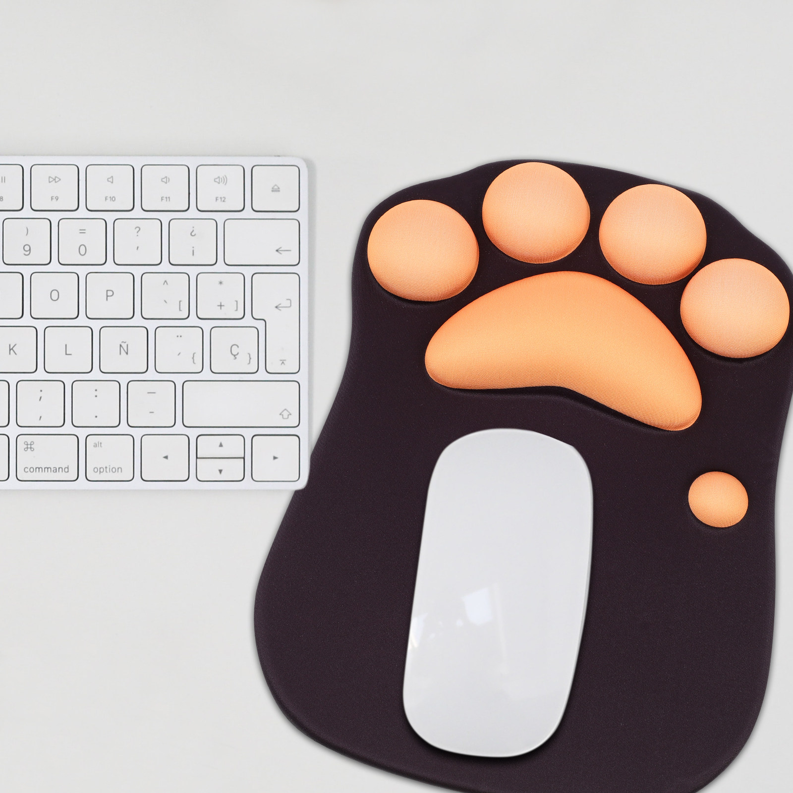 Gaming Accessories Shop - Cat Paw Muismat Zachte Polsondersteuning Ergonomisch
