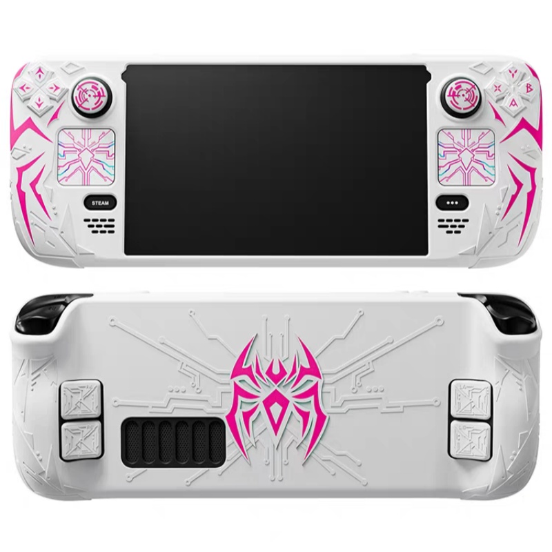 Gaming Accessories Dropshipping - PlayVital beschermhoes voor Steamdeck Cyber ​​Spider