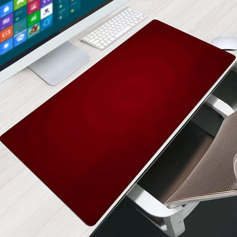 Gaming Office Accessories - Rode muismat Kantoorverlengde bureaumatten 90x40cm Rubber
