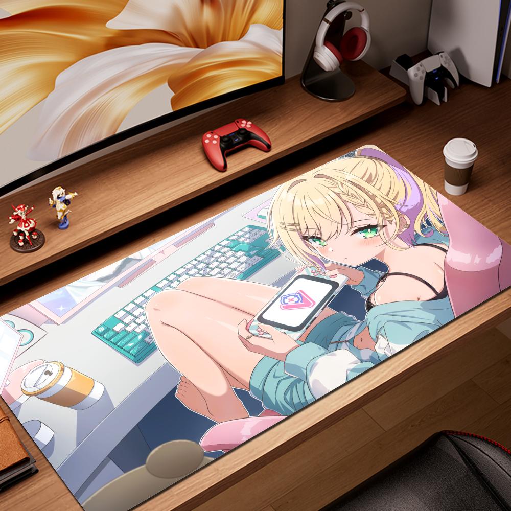 Gaming Accessories For Your Desk - Muismat HYBXAXC Computeraccessoires Toetsenbord Tafelmat Kurumi