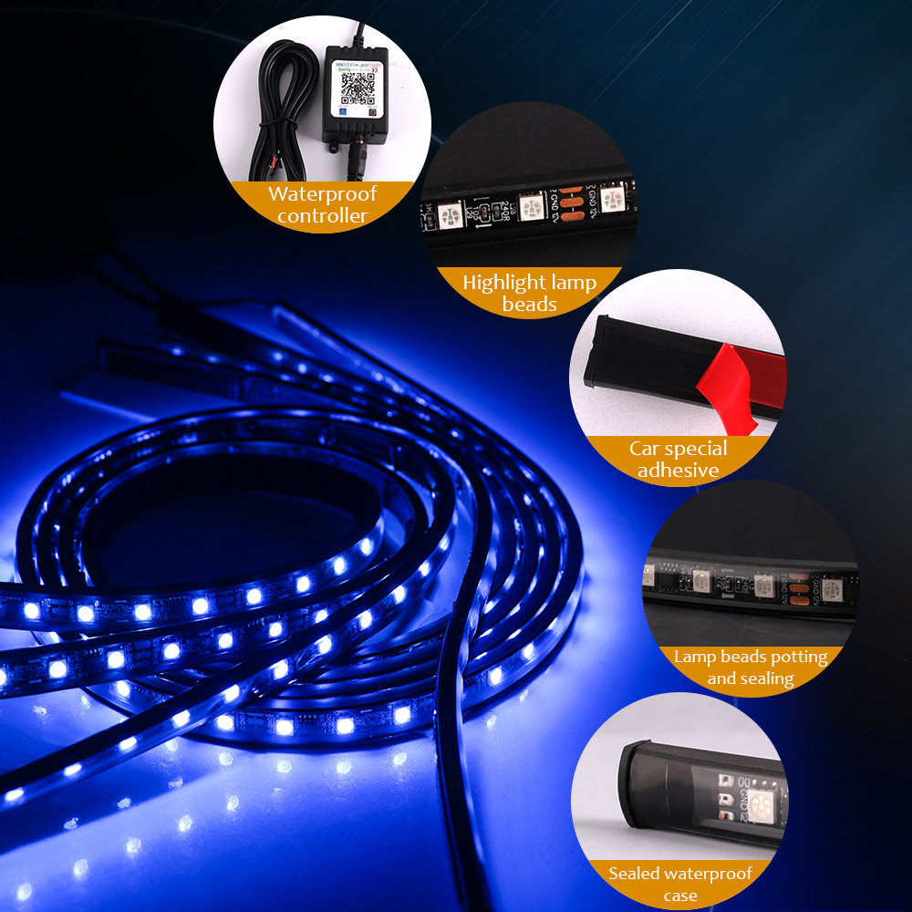 Neon Led Rgb Auto Underglow Bo - Rgb Hub Sync recensie en prijs