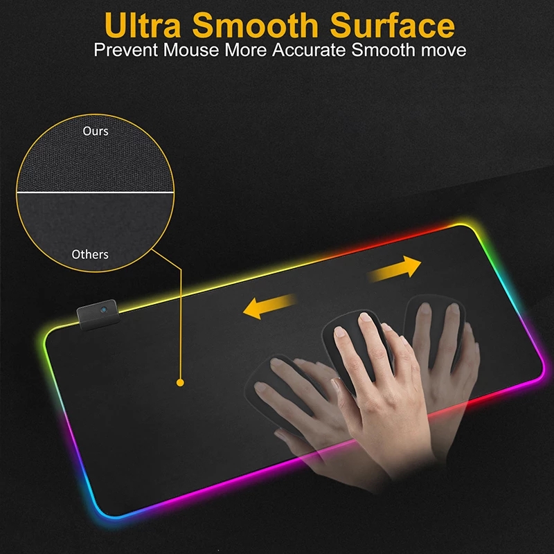 LED-lichtgevende gaming-muisma - Gaming Accessories For Your Desk recensie en prijs