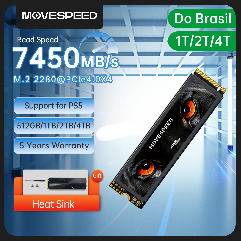 MOVESPEED 7450 MB/s SSD NVMe M - Samsung Ssd 980 Pro recensie en prijs