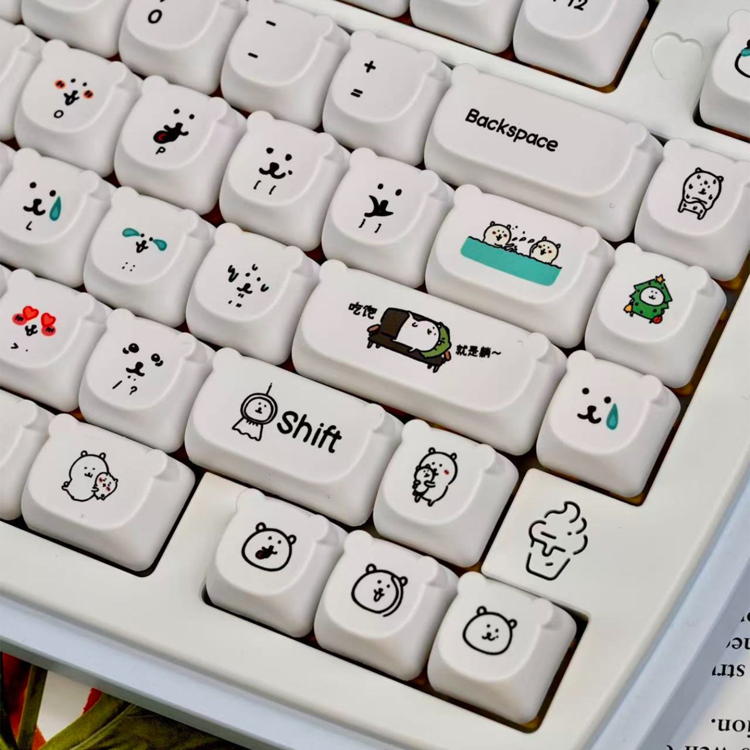Kawaii Cartoon Joke Beer PBT K - Gaming Accessories Kawaii recensie en prijs