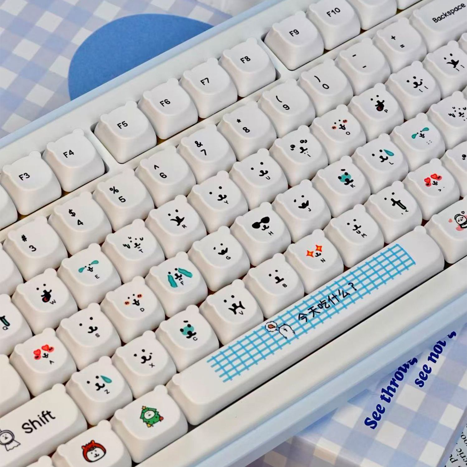 Kawaii Cartoon Joke Beer PBT K - Gaming Accessories Kawaii recensie en prijs