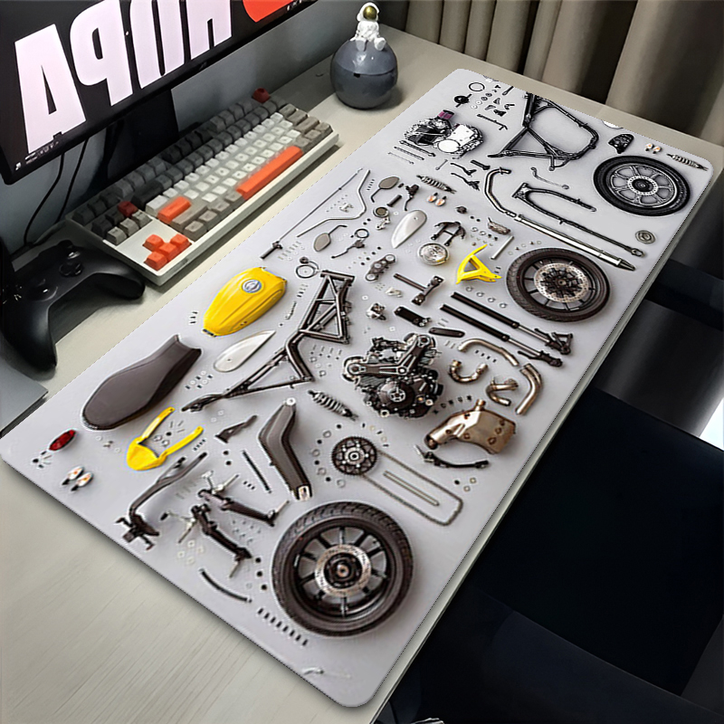 Demontagediagram Rubberen muis - Gaming Office Accessories recensie en prijs
