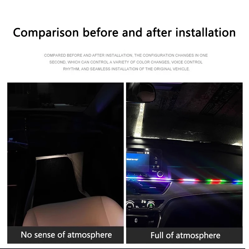 Kleurrijke LED Auto-interieur  - Rgb Hub Sync recensie en prijs