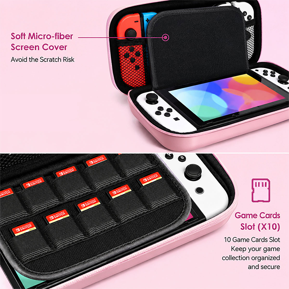 Macaron Color harde opbergtas  - Gaming Accessories Bag recensie en prijs